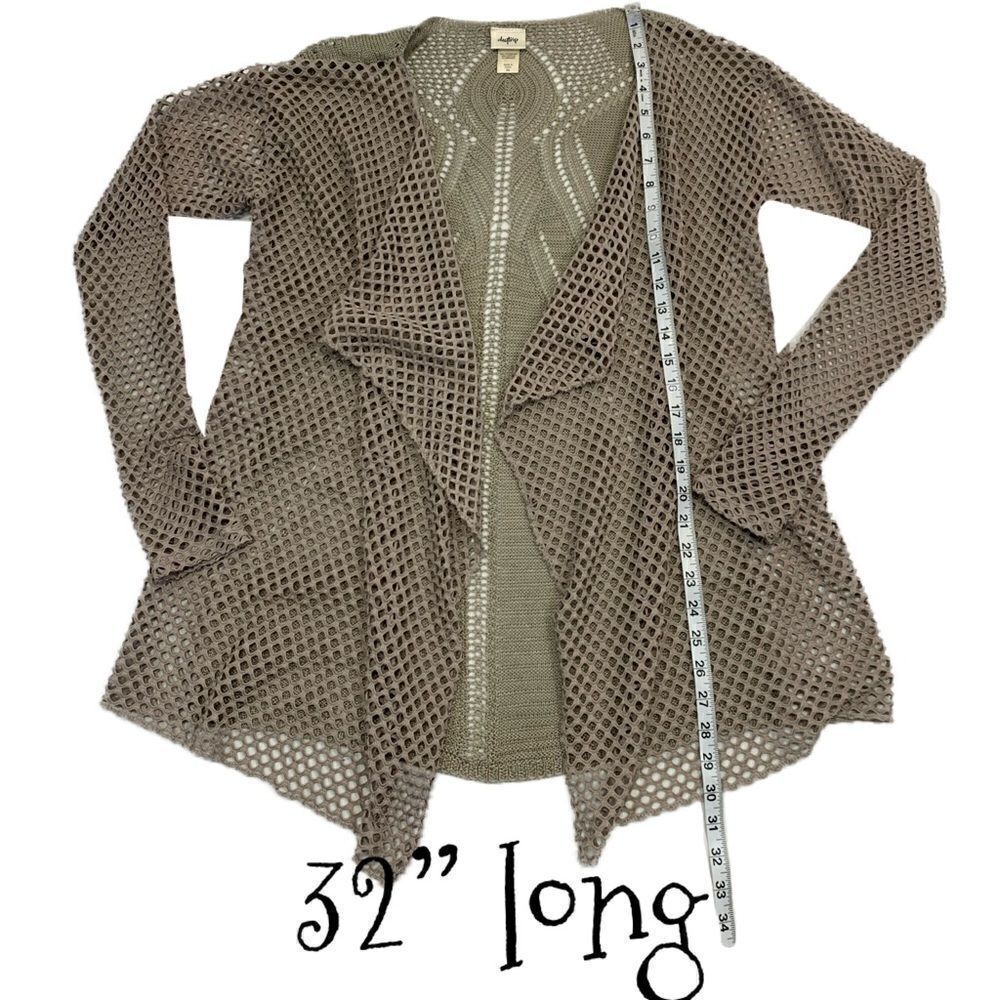daytrip tan knit cardigan size XS - Picture 5 of 14